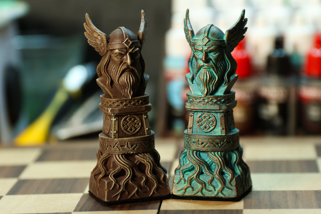 Viking Chess Set (No Board Included) Full Chess Game